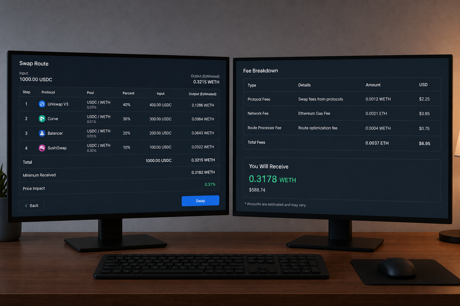 Cross-Chain Swap Experiences