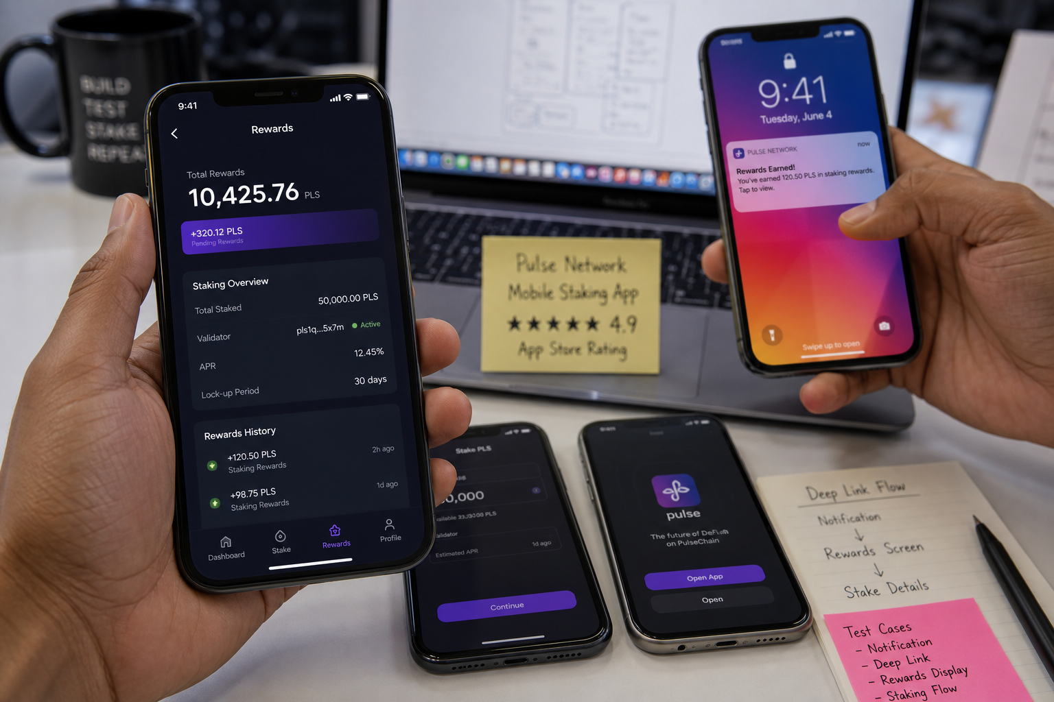 Pulse Staking App